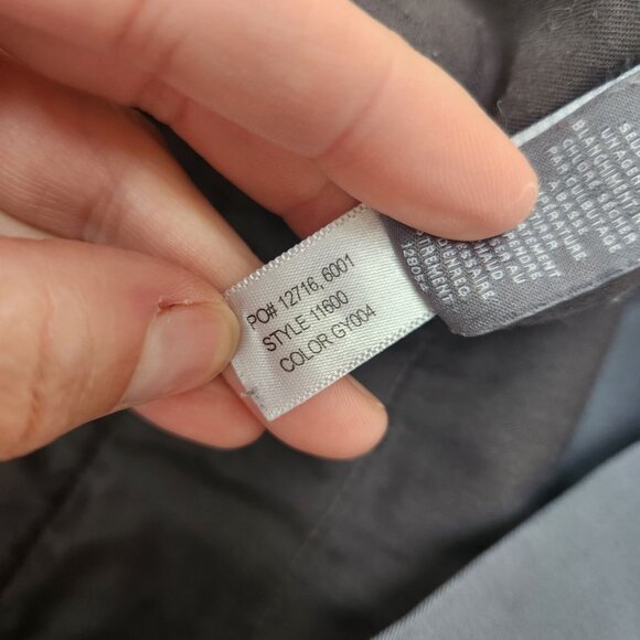 Bonobos Grey Friday Pants Straight Leg Trousers Career Men's 35x34 - Picture 9 of 9